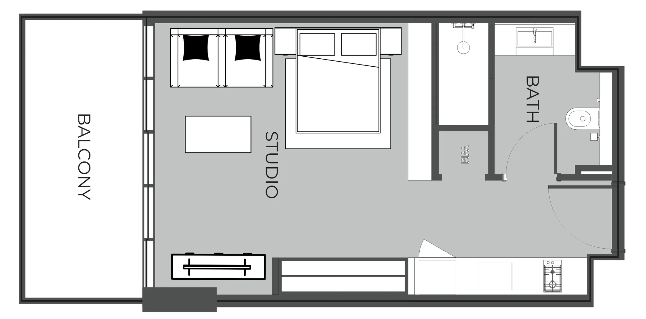 Prestige One Developments The Boulevard floor plan