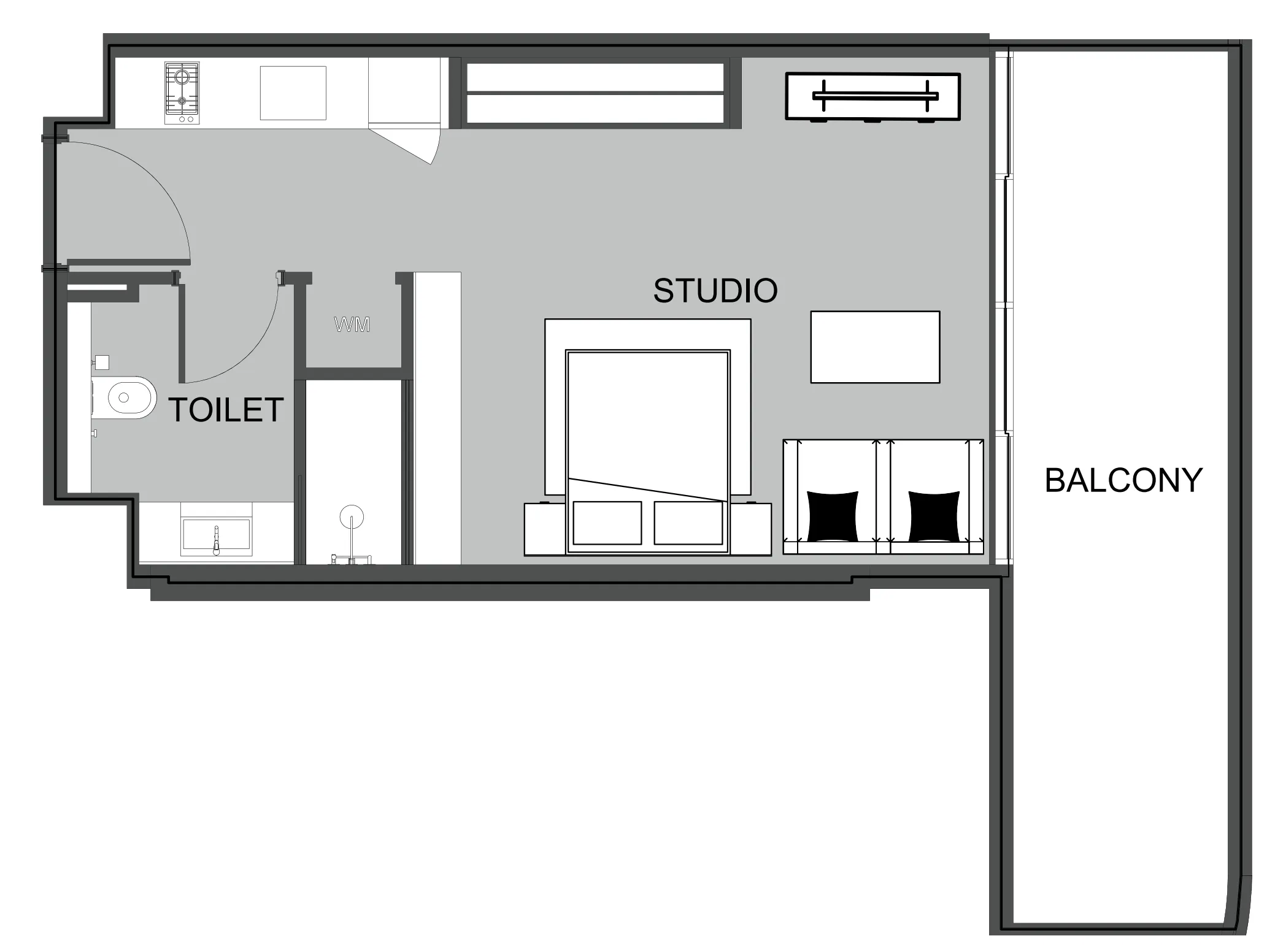 Prestige One Developments The Boulevard floor plan