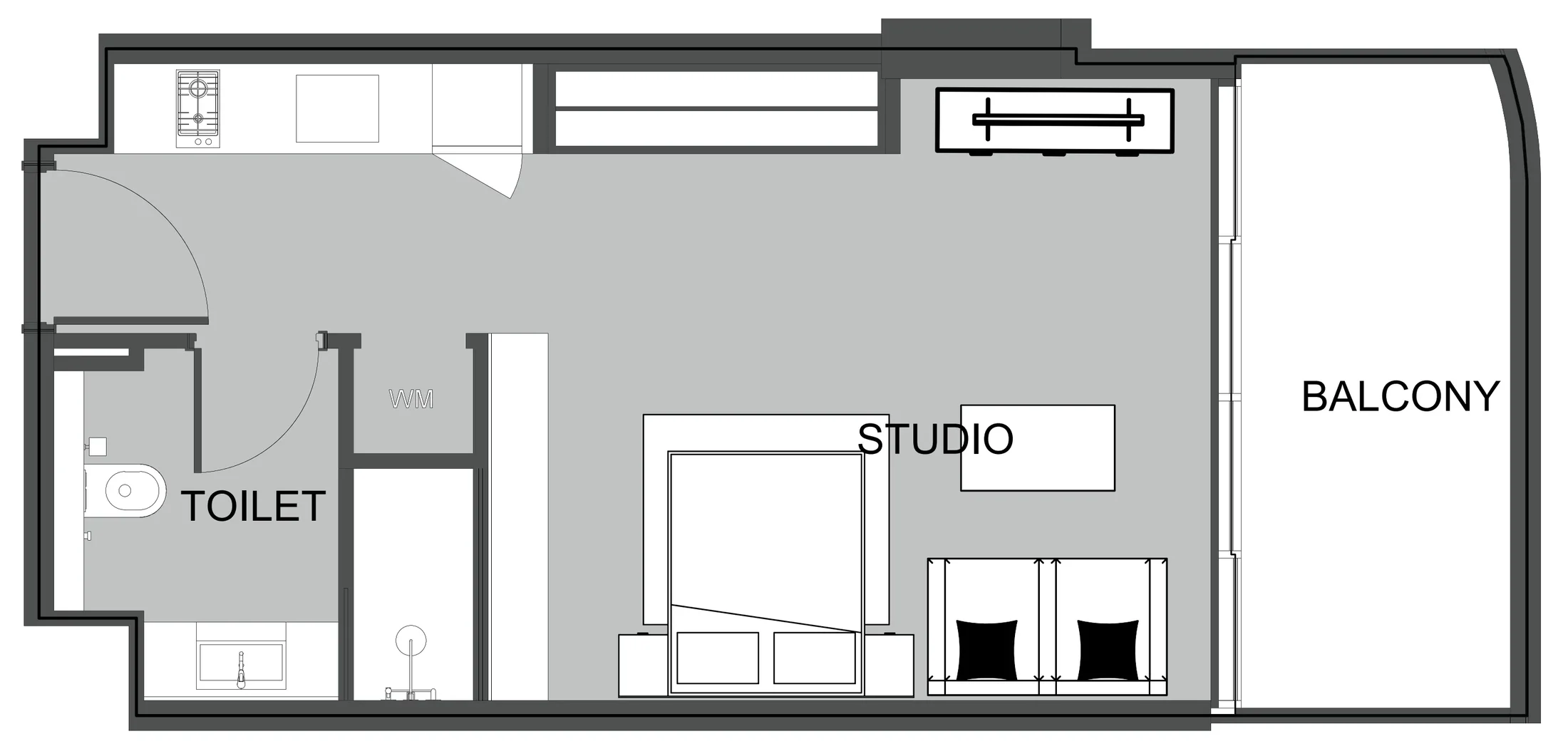 Prestige One Developments The Boulevard floor plan