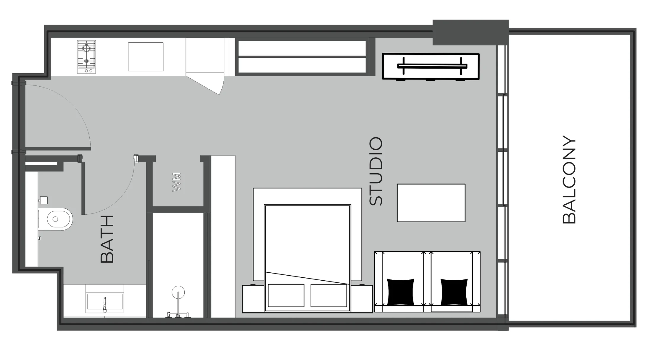 Prestige One Developments The Boulevard floor plan