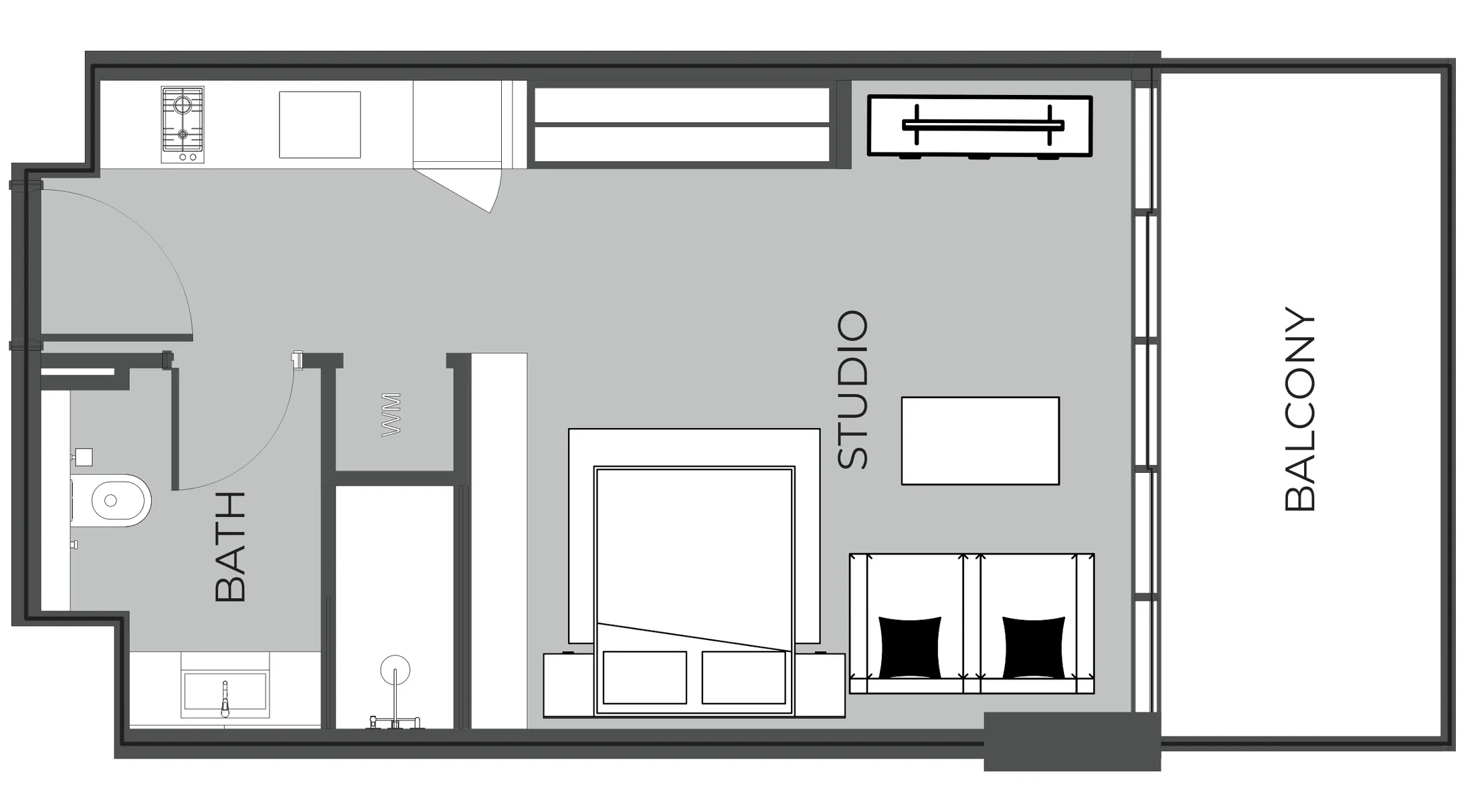 Prestige One Developments The Boulevard floor plan