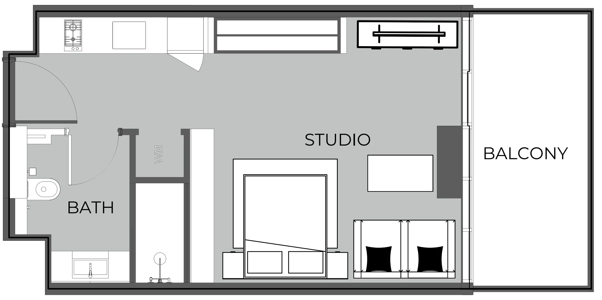 Prestige One Developments The Boulevard floor plan