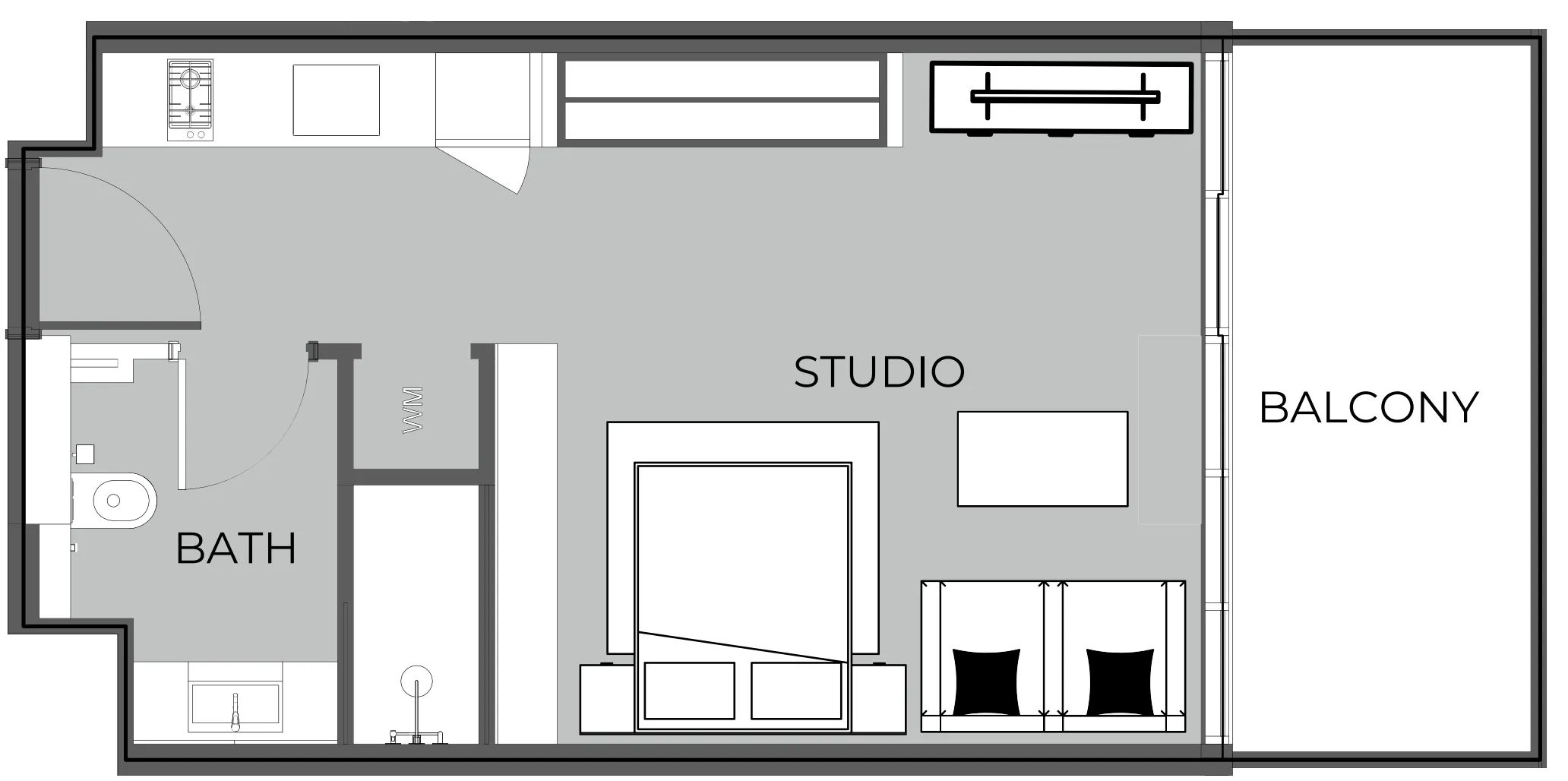 Prestige One Developments The Boulevard floor plan