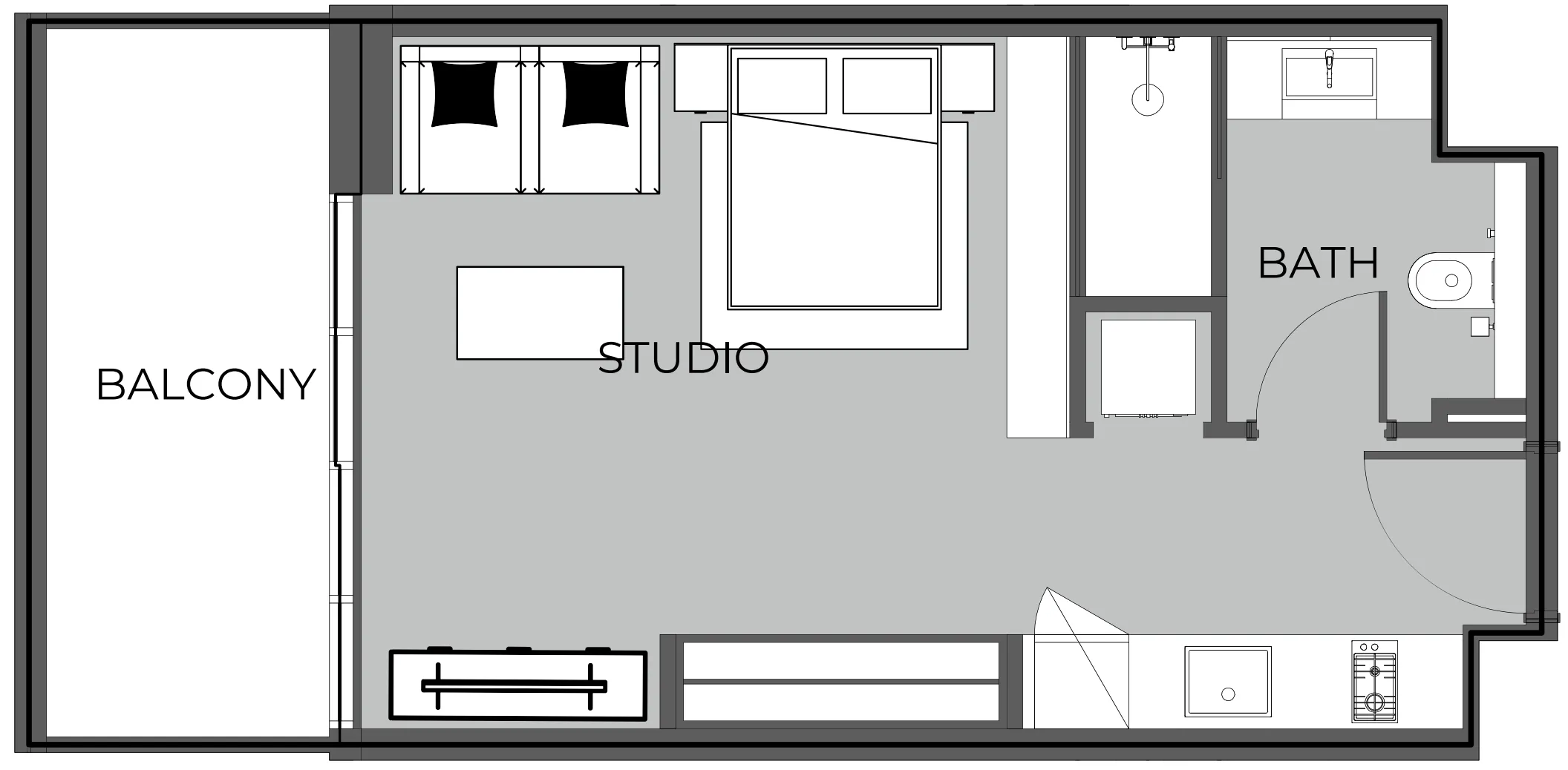 Prestige One Developments The Boulevard floor plan