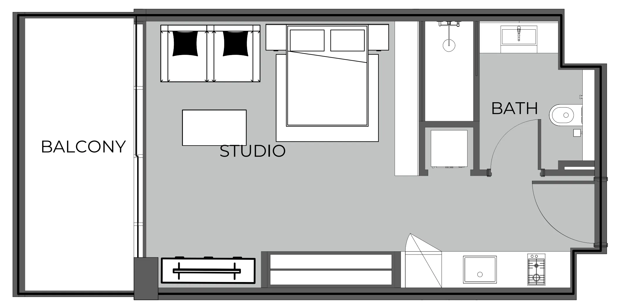 Prestige One Developments The Boulevard floor plan