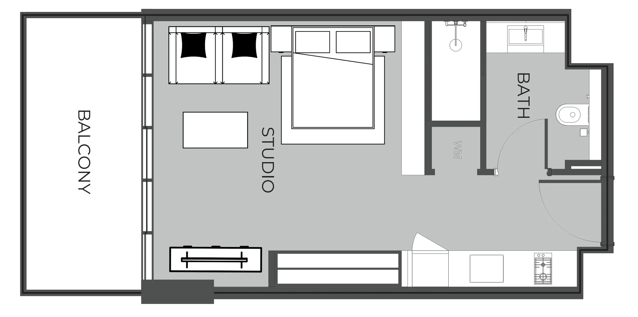 Prestige One Developments The Boulevard floor plan