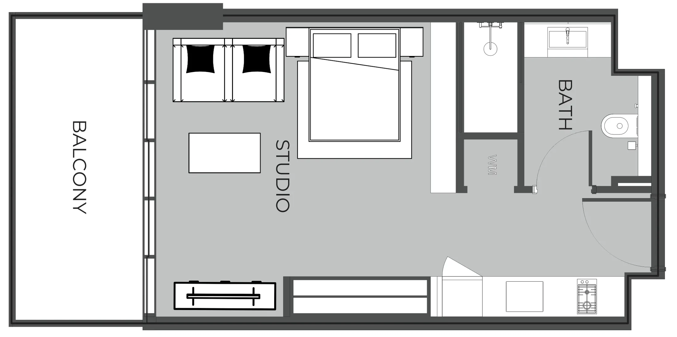 Prestige One Developments The Boulevard floor plan