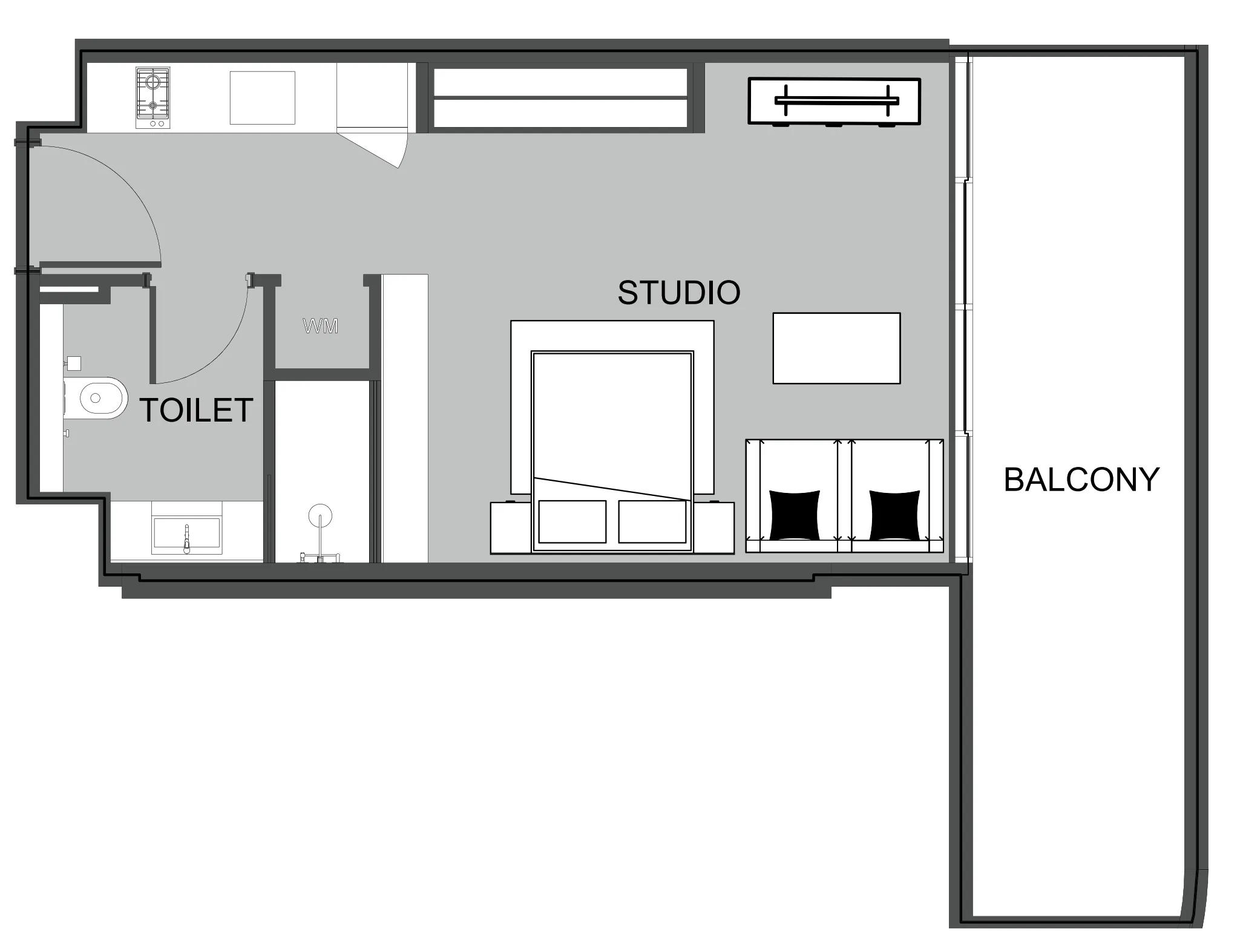 Prestige One Developments The Boulevard floor plan