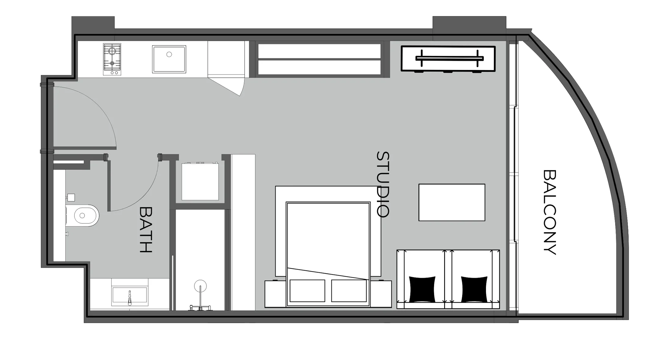 Prestige One Developments The Boulevard floor plan