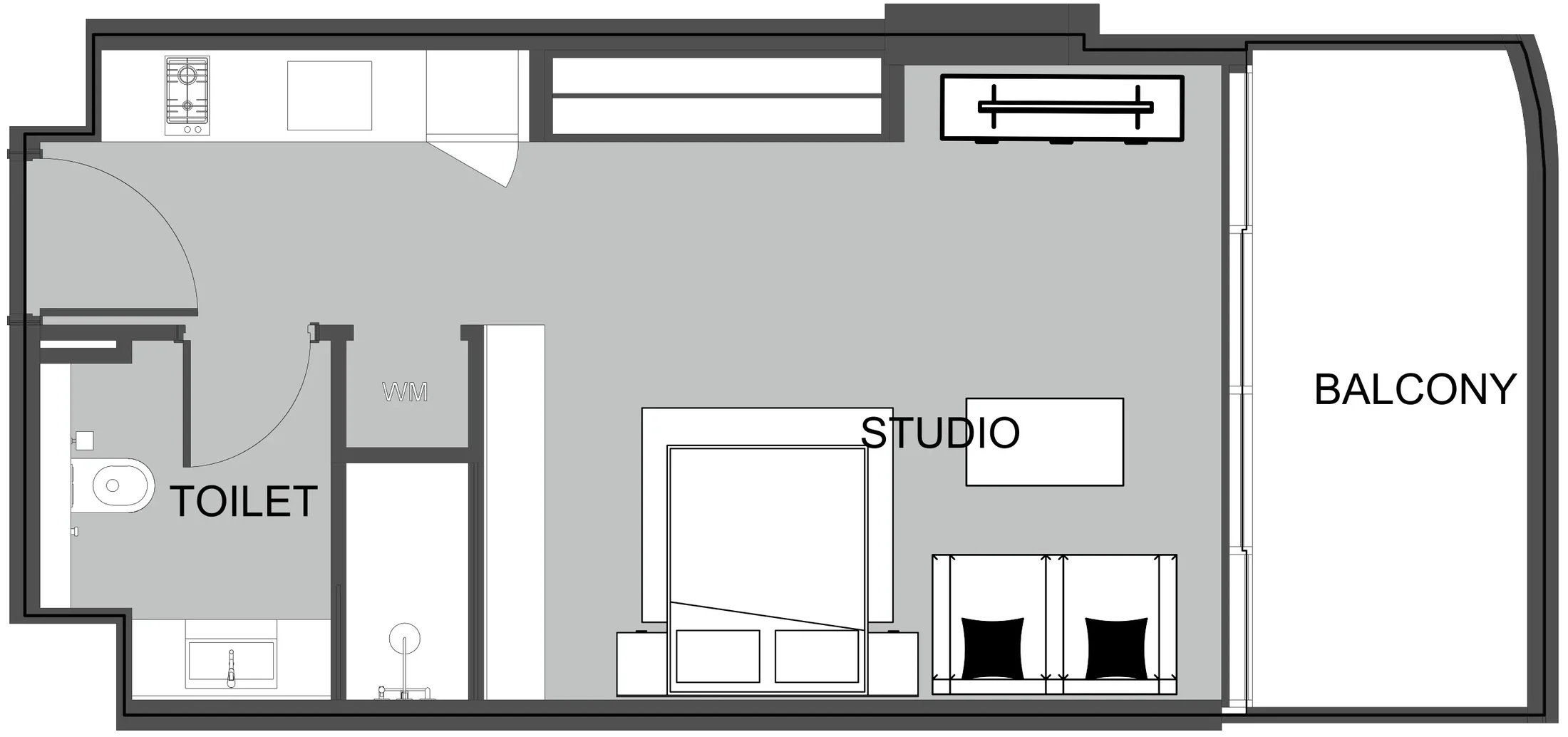 Prestige One Developments The Boulevard floor plan