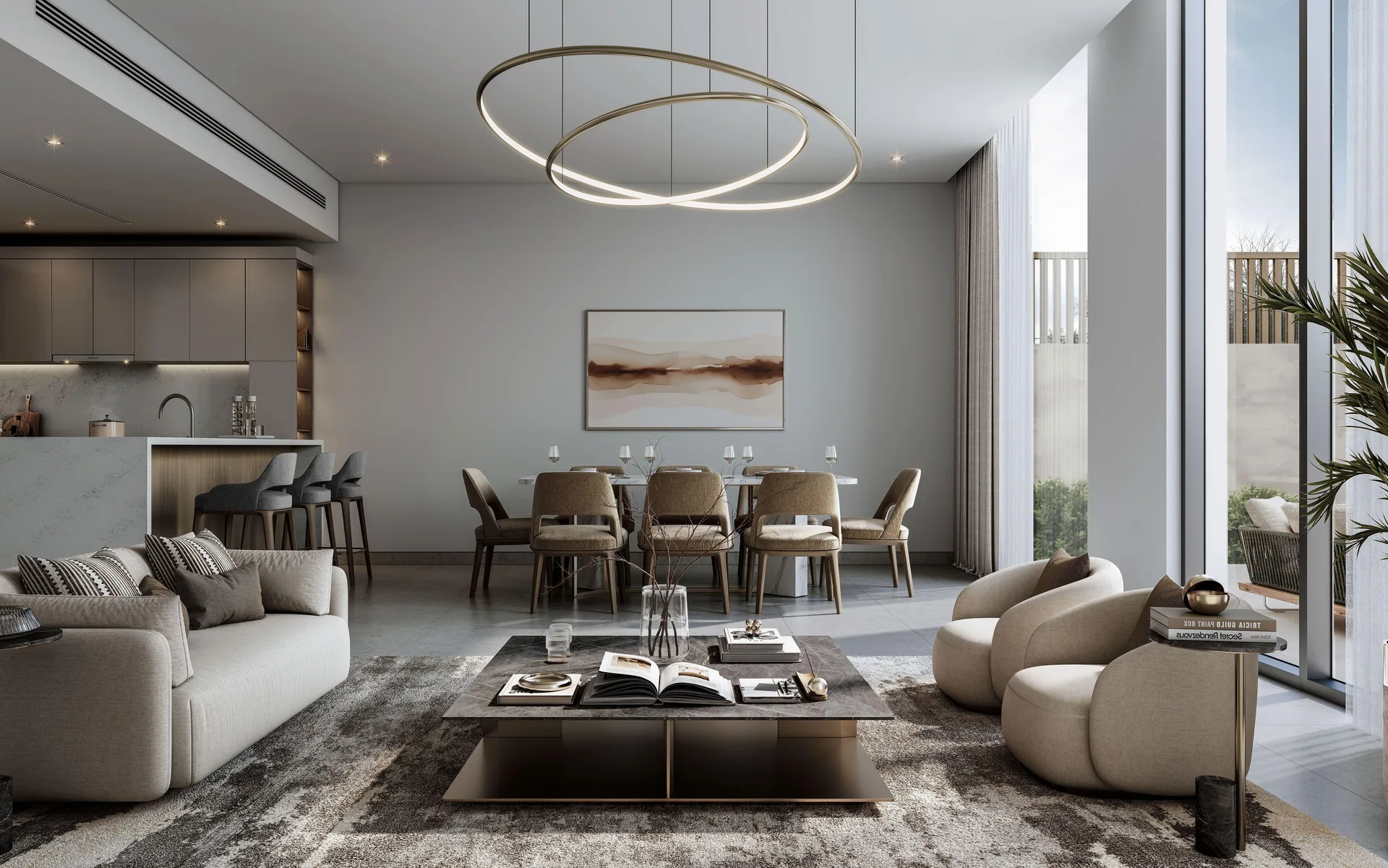 Interior at The Brooks at Sobha Sanctuary in Dubai