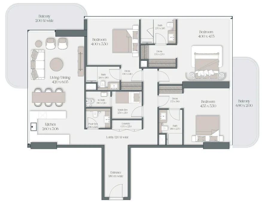 Prescott The Caden by Prescott floor plan