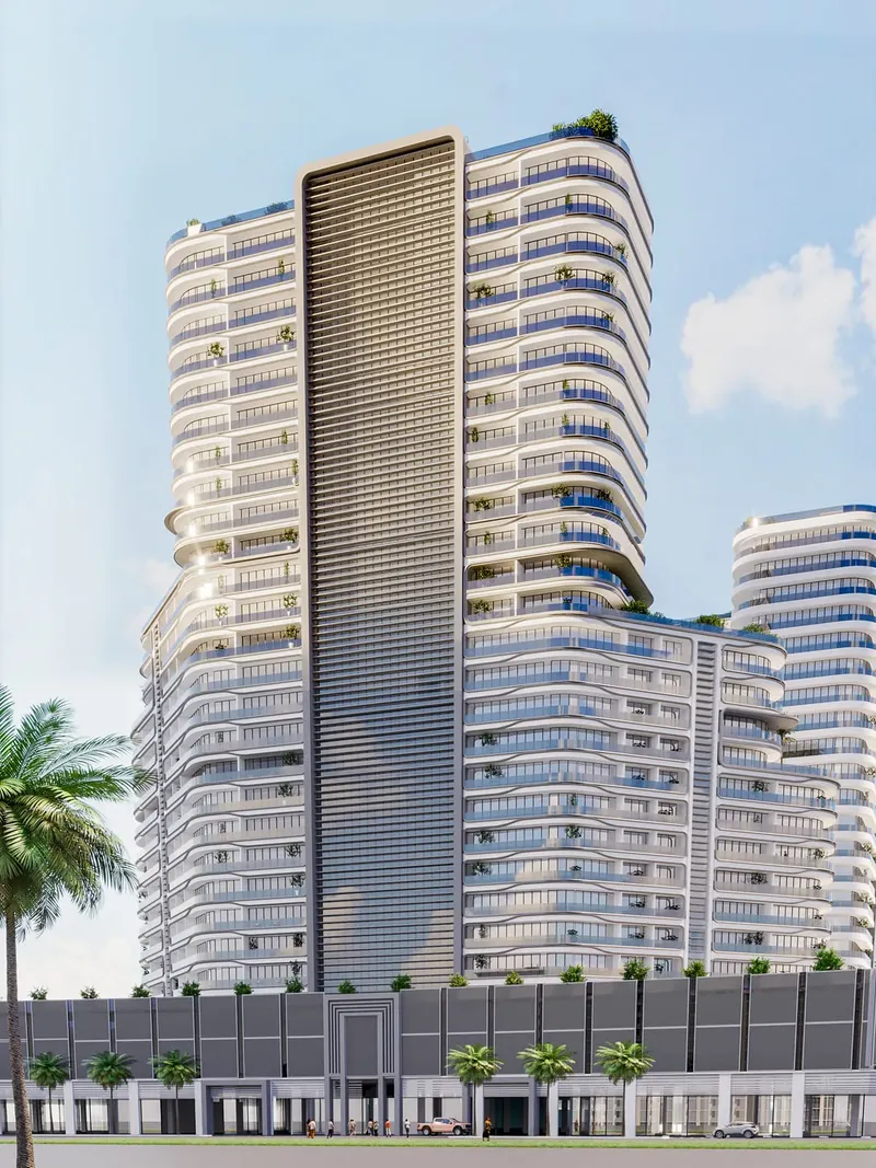 Exterior at The Central Downtown in Arjan Dubai