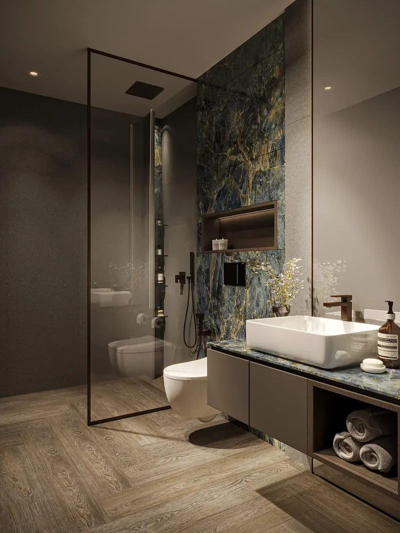 Interior at The Central Downtown in Arjan Dubai