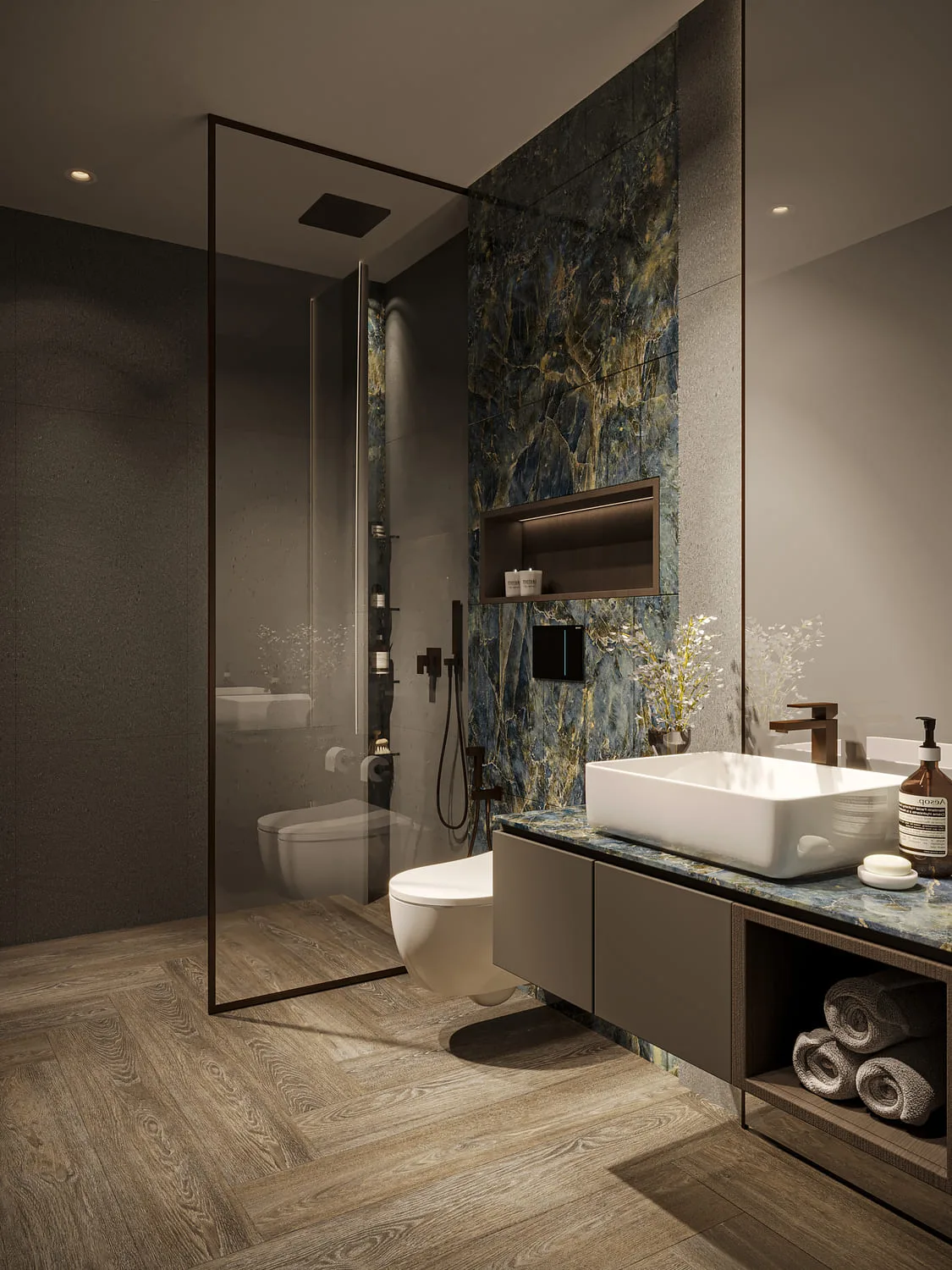 AQUA Properties The Central Downtown Interior