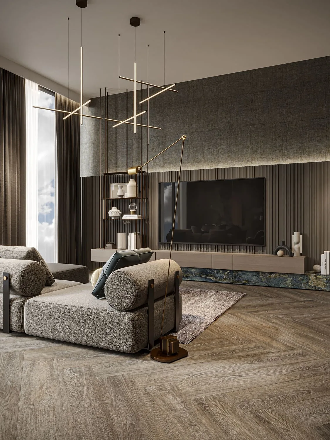 AQUA Properties The Central Downtown Interior