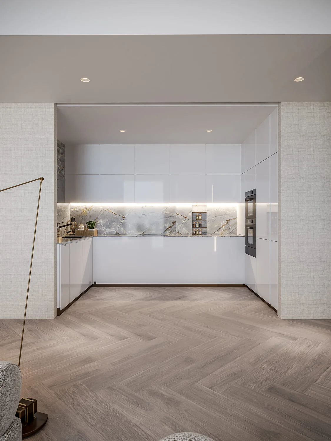 AQUA Properties The Central Downtown Interior