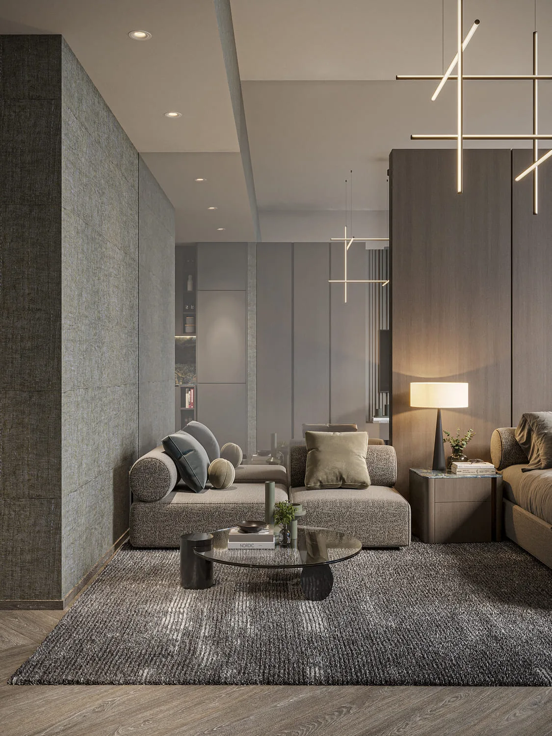 AQUA Properties The Central Downtown Interior