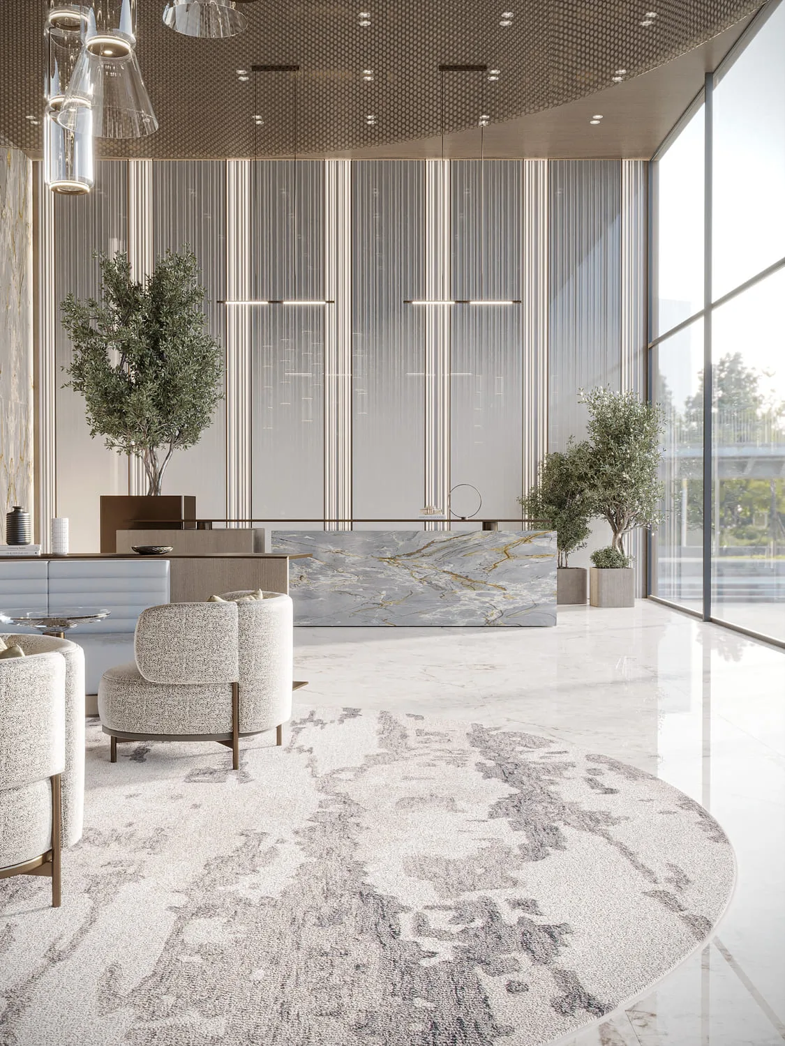 AQUA Properties The Central Downtown Lobby