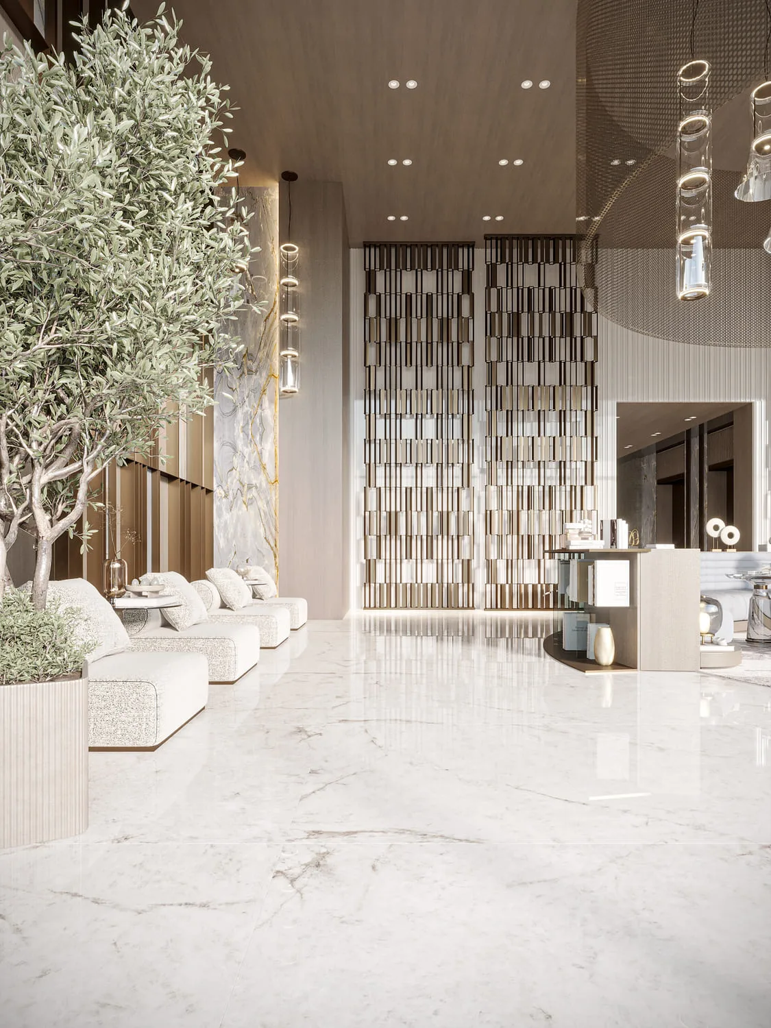 AQUA Properties The Central Downtown Lobby