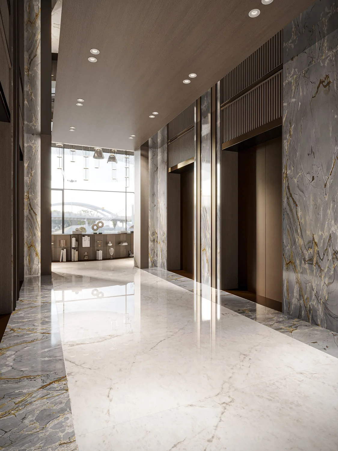 AQUA Properties The Central Downtown Lobby