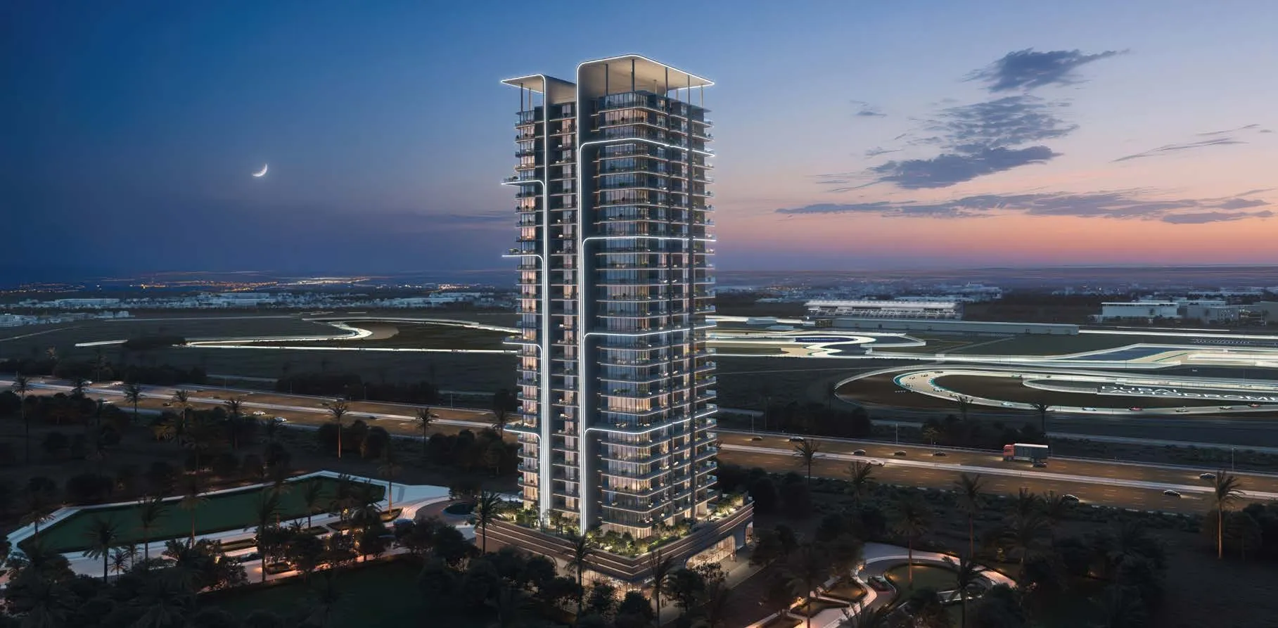 Exterior at The Central Uptown in Dubai