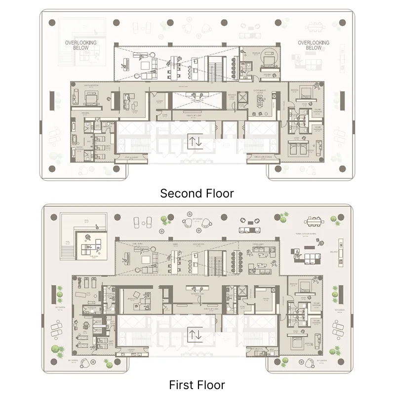 Al Seeb Developers The Chedi Private Residences floor plan