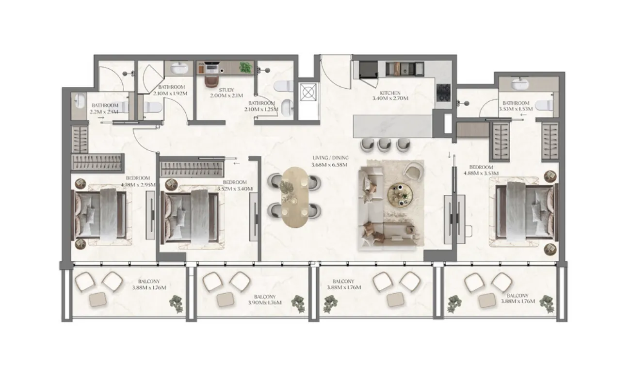 LMD The Collection at Taiyo floor plan