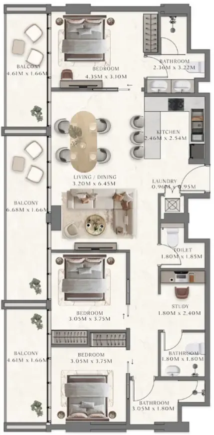 LMD The Collection at Taiyo floor plan
