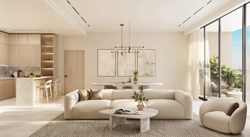 Interior at The Collection at Taiyo in Jebel Ali Village Dubai