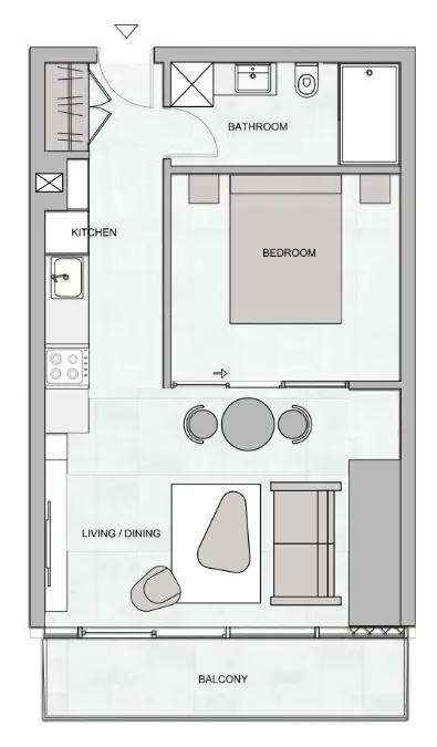 AQUA Properties The Community JVT floor plan