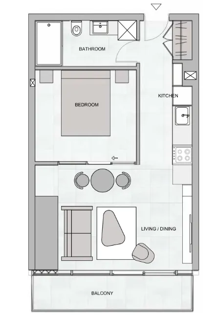 AQUA Properties The Community JVT floor plan