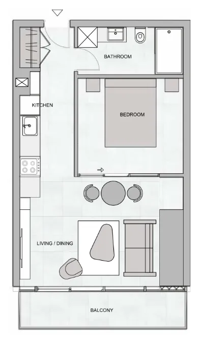 AQUA Properties The Community JVT floor plan