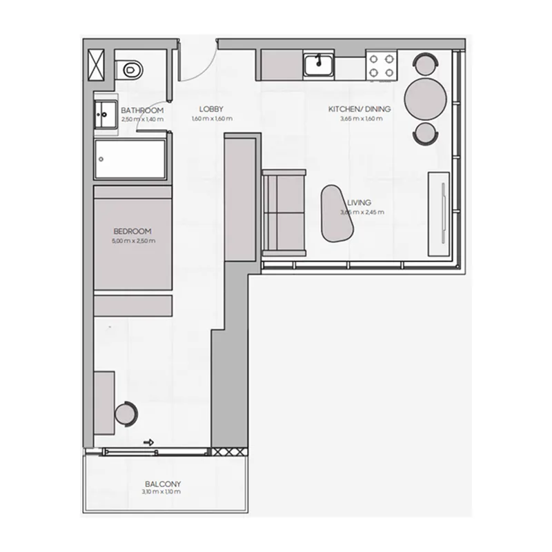 AQUA Properties The Community JVT floor plan