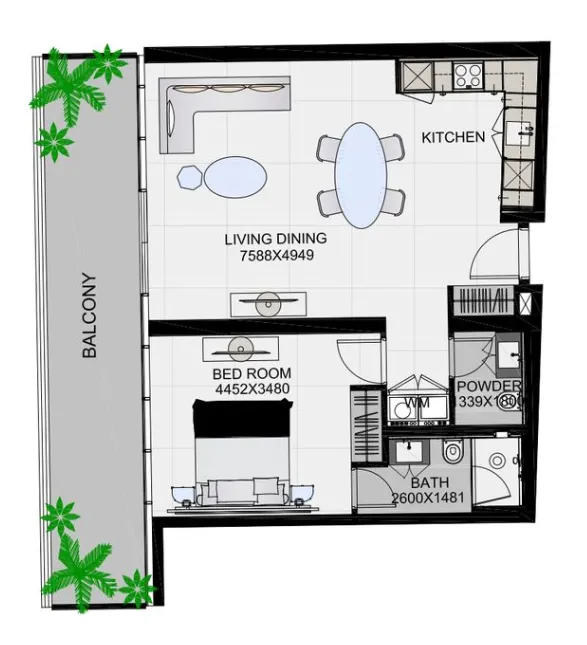 AQUA Properties The Community Sports Arena floor plan