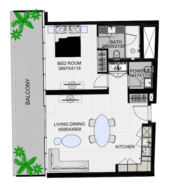 AQUA Properties The Community Sports Arena floor plan