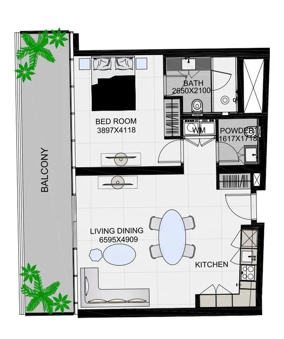 AQUA Properties The Community Sports Arena floor plan