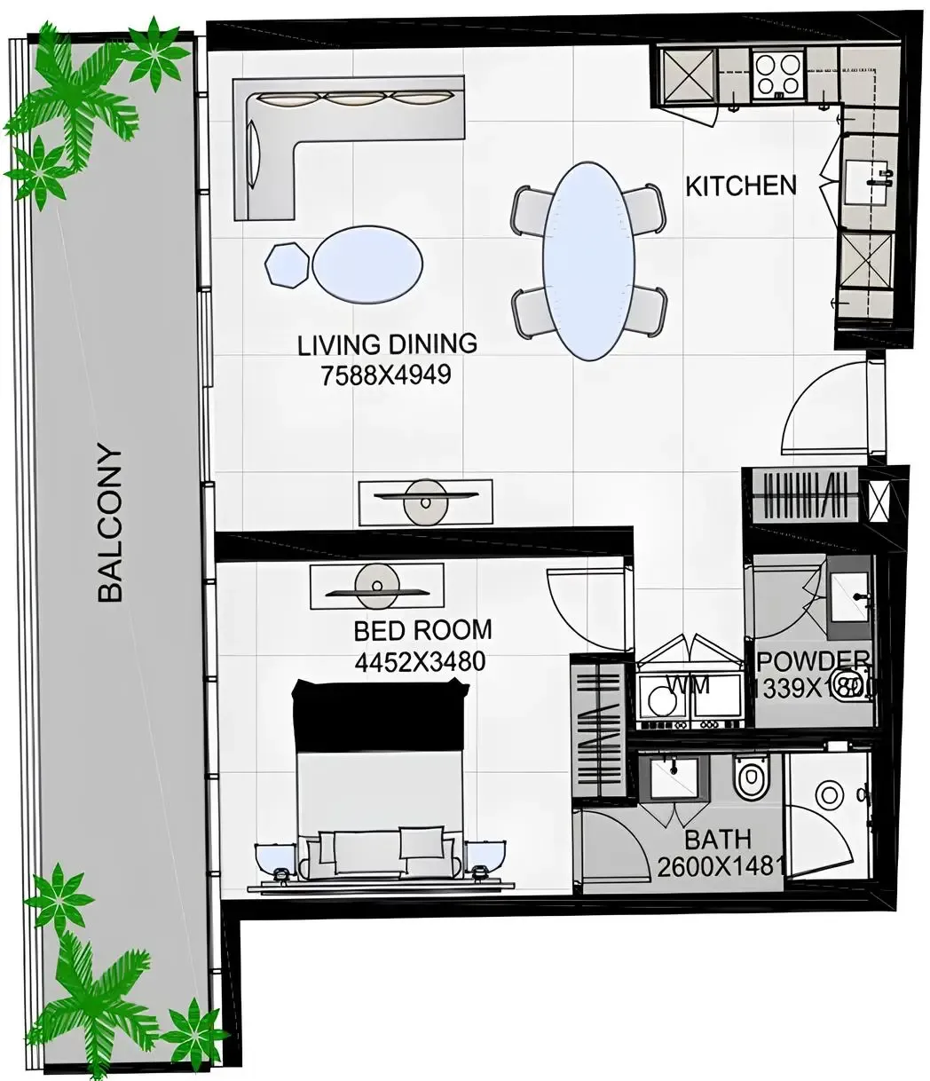 AQUA Properties The Community Sports Arena floor plan