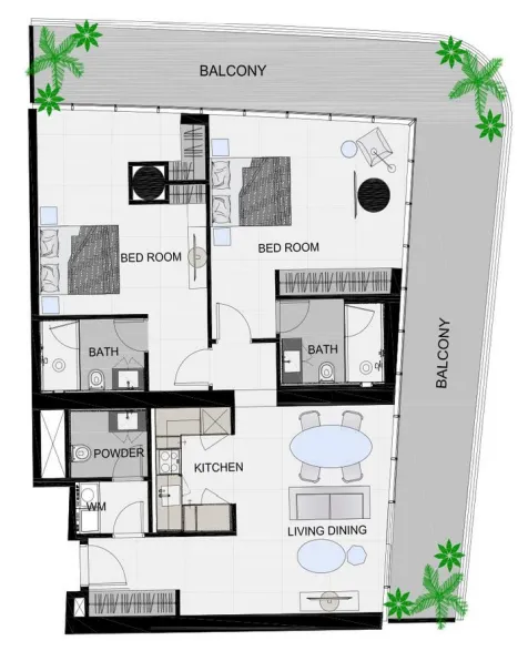 AQUA Properties The Community Sports Arena floor plan