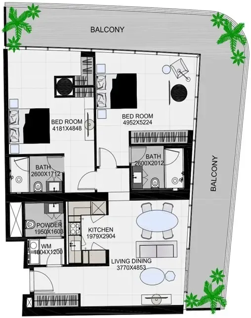 AQUA Properties The Community Sports Arena floor plan