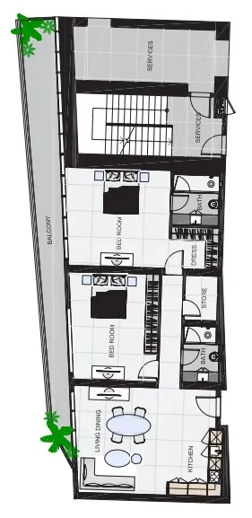 AQUA Properties The Community Sports Arena floor plan
