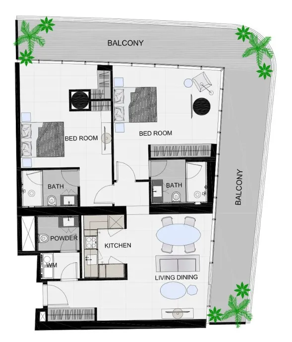 AQUA Properties The Community Sports Arena floor plan
