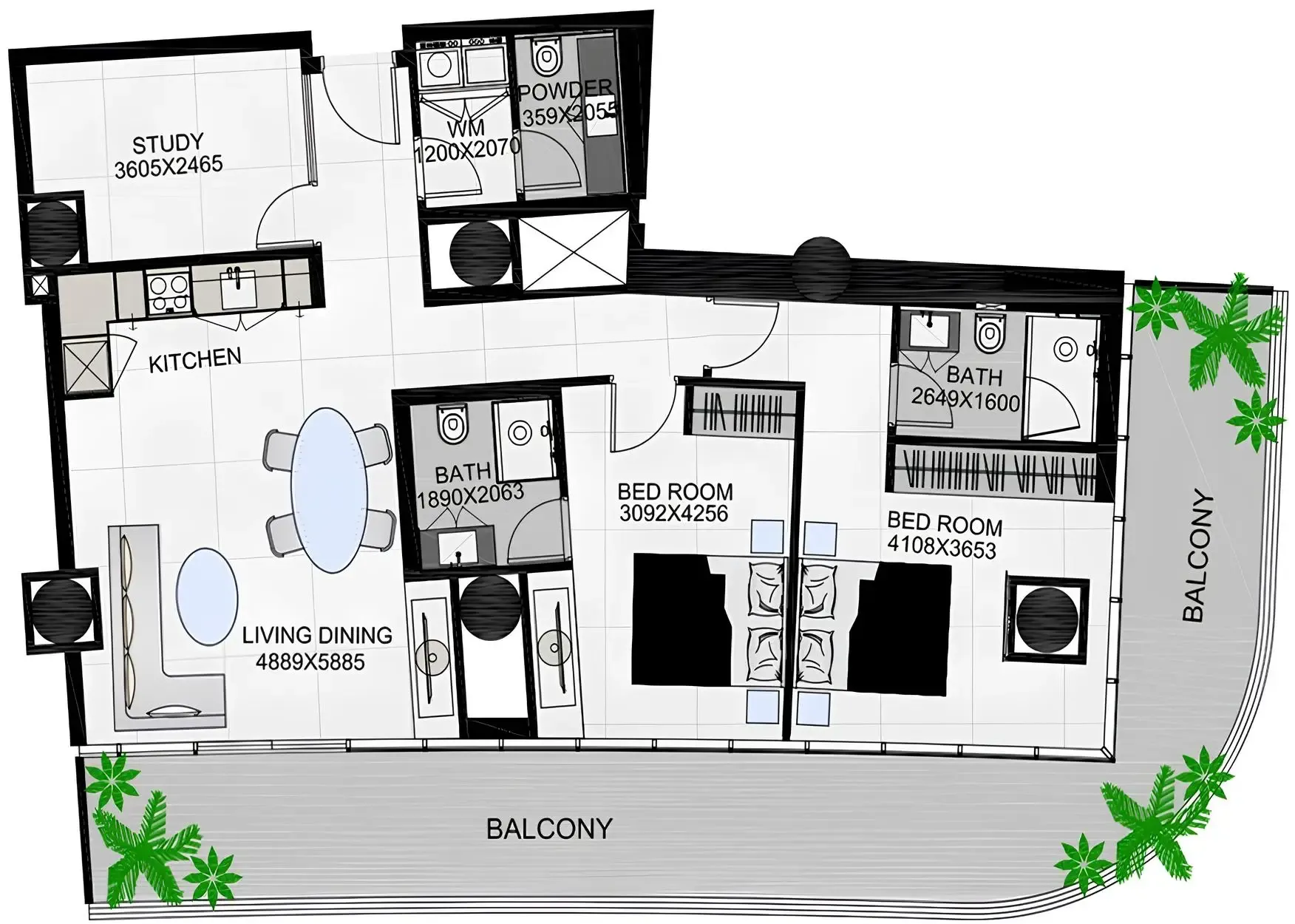 AQUA Properties The Community Sports Arena floor plan