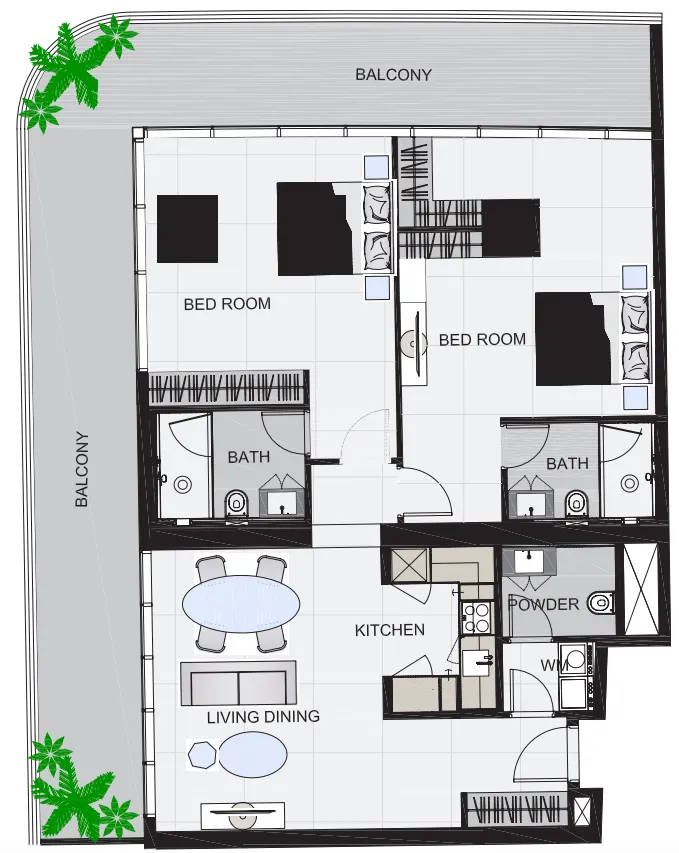 AQUA Properties The Community Sports Arena floor plan