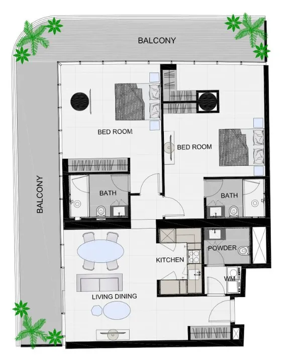 AQUA Properties The Community Sports Arena floor plan