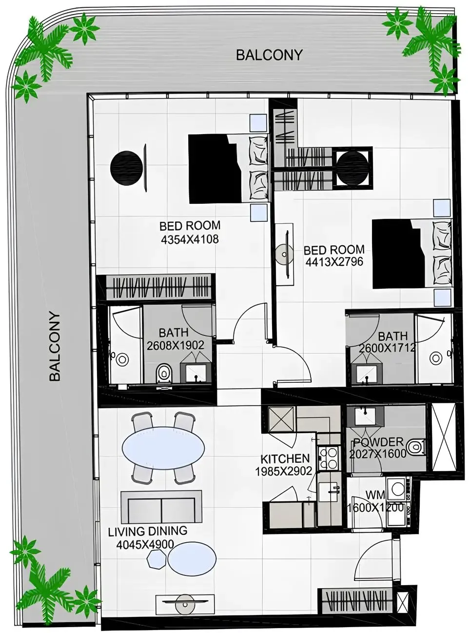 AQUA Properties The Community Sports Arena floor plan