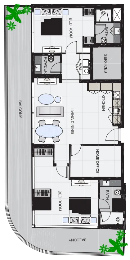 AQUA Properties The Community Sports Arena floor plan