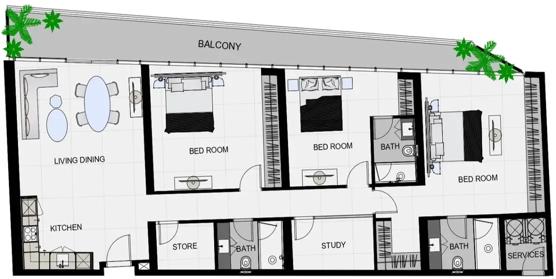 AQUA Properties The Community Sports Arena floor plan