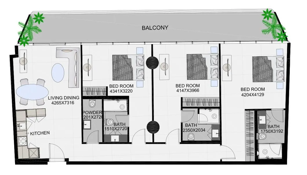 AQUA Properties The Community Sports Arena floor plan