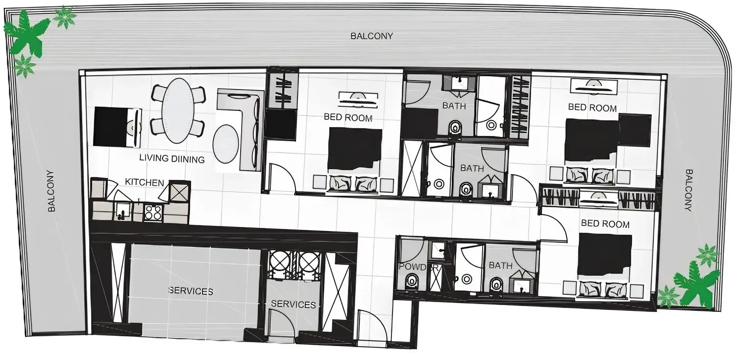AQUA Properties The Community Sports Arena floor plan